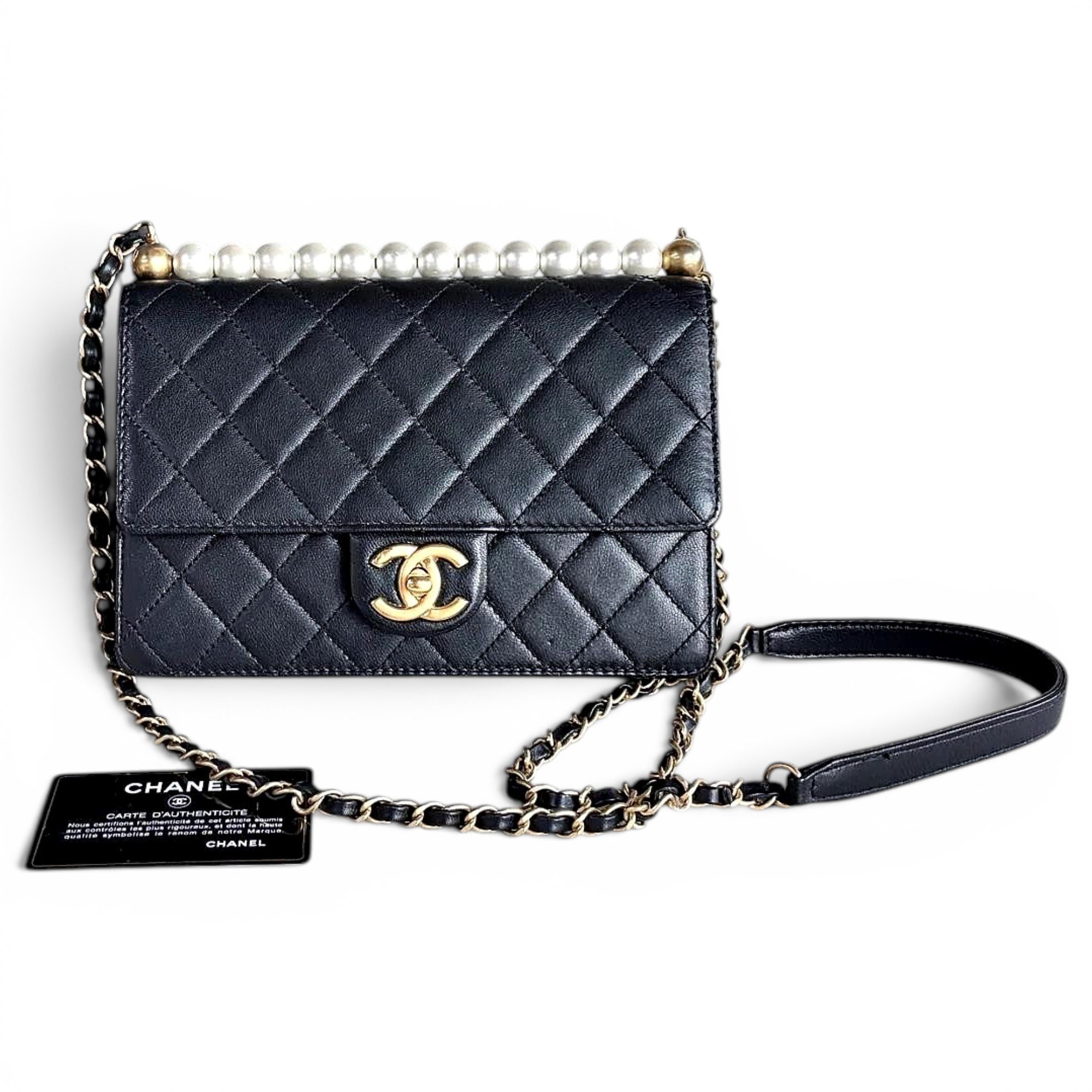 Leather handbag