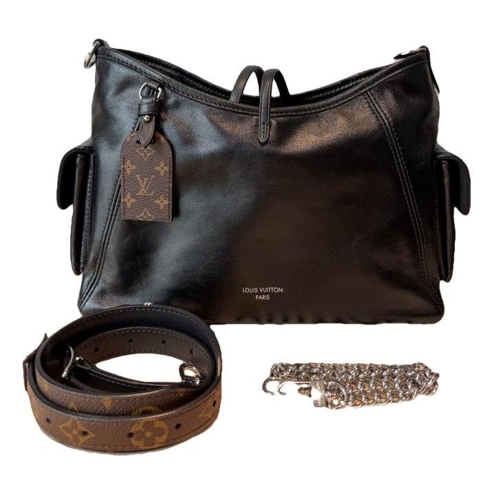 Leather crossbody bag