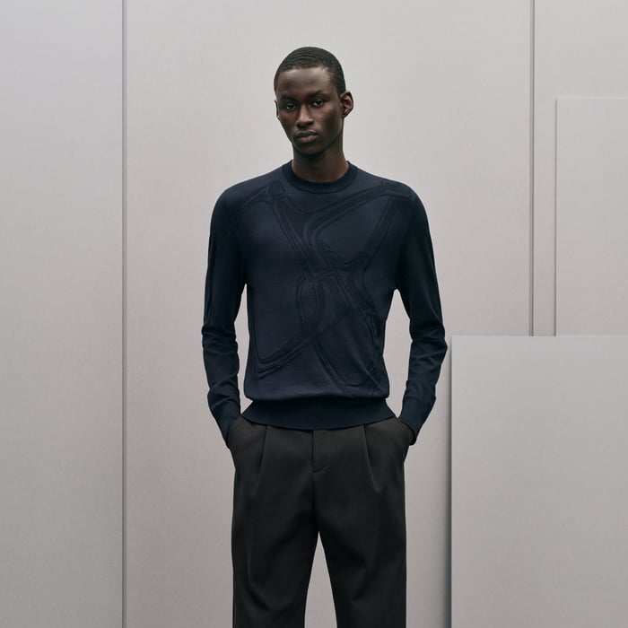 Marine "Mors Integral" Crewneck Sweater