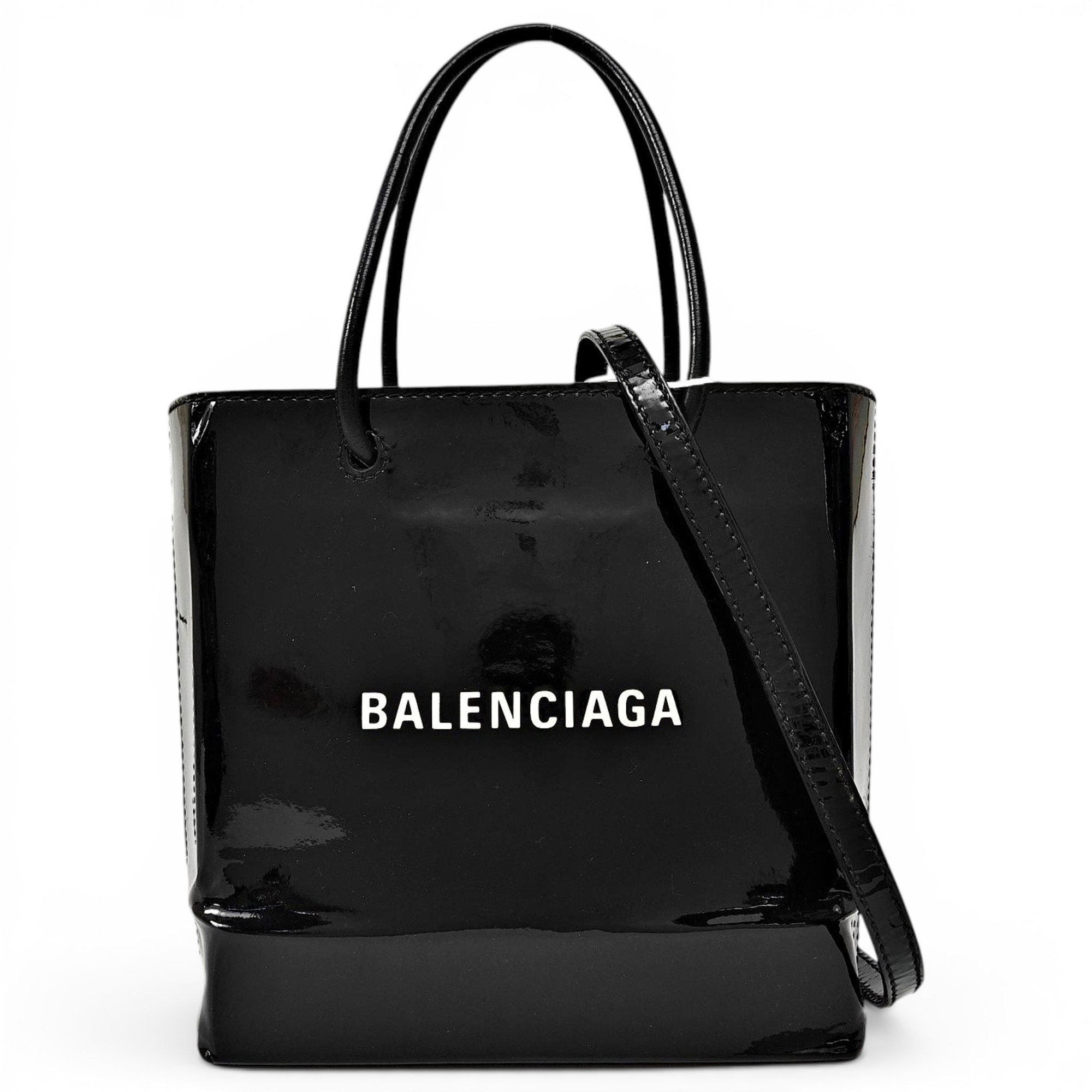 Balenciaga Patent leather handbag
