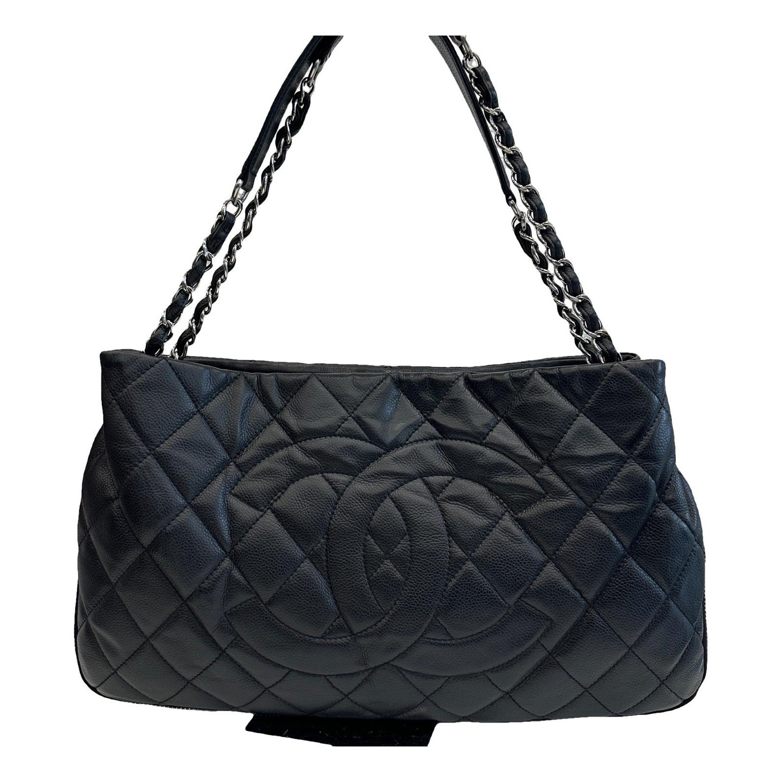 Grand shopping leather tote