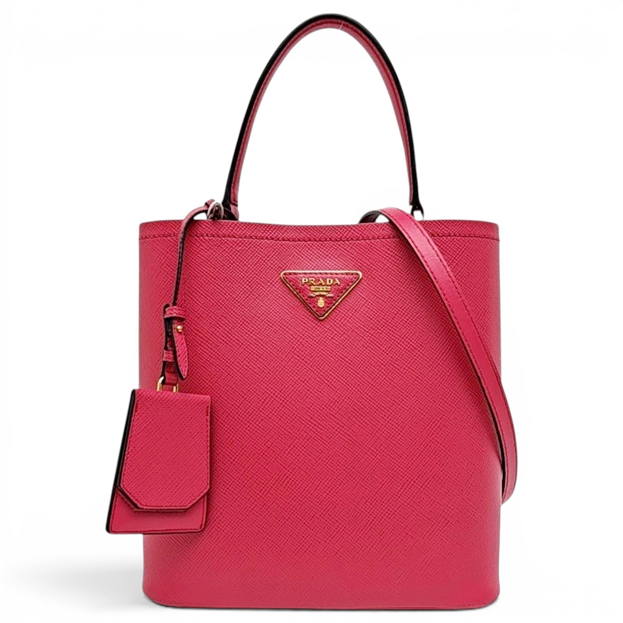 Panier leather handbag