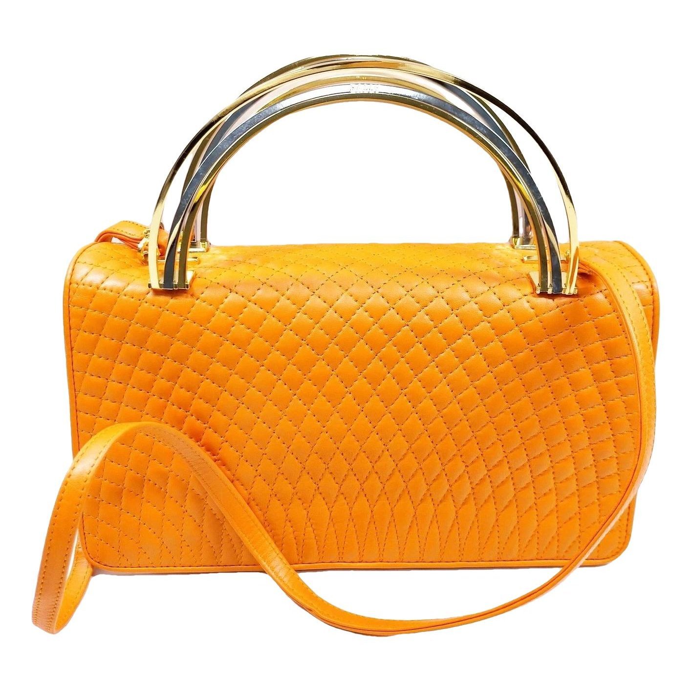 Leather handbag