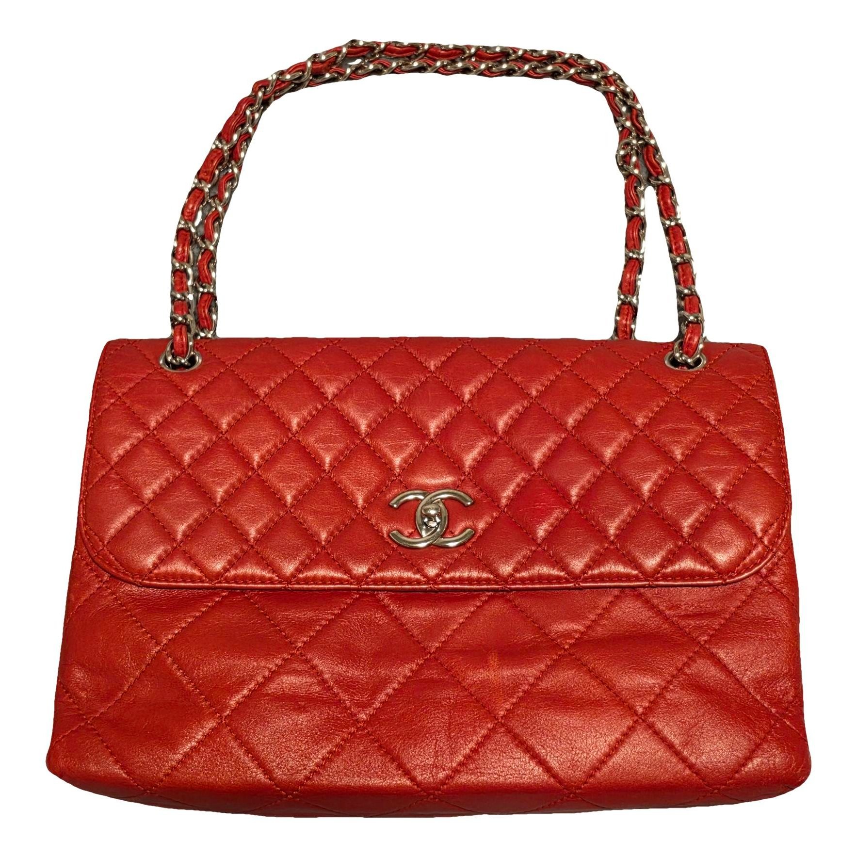 Leather handbag