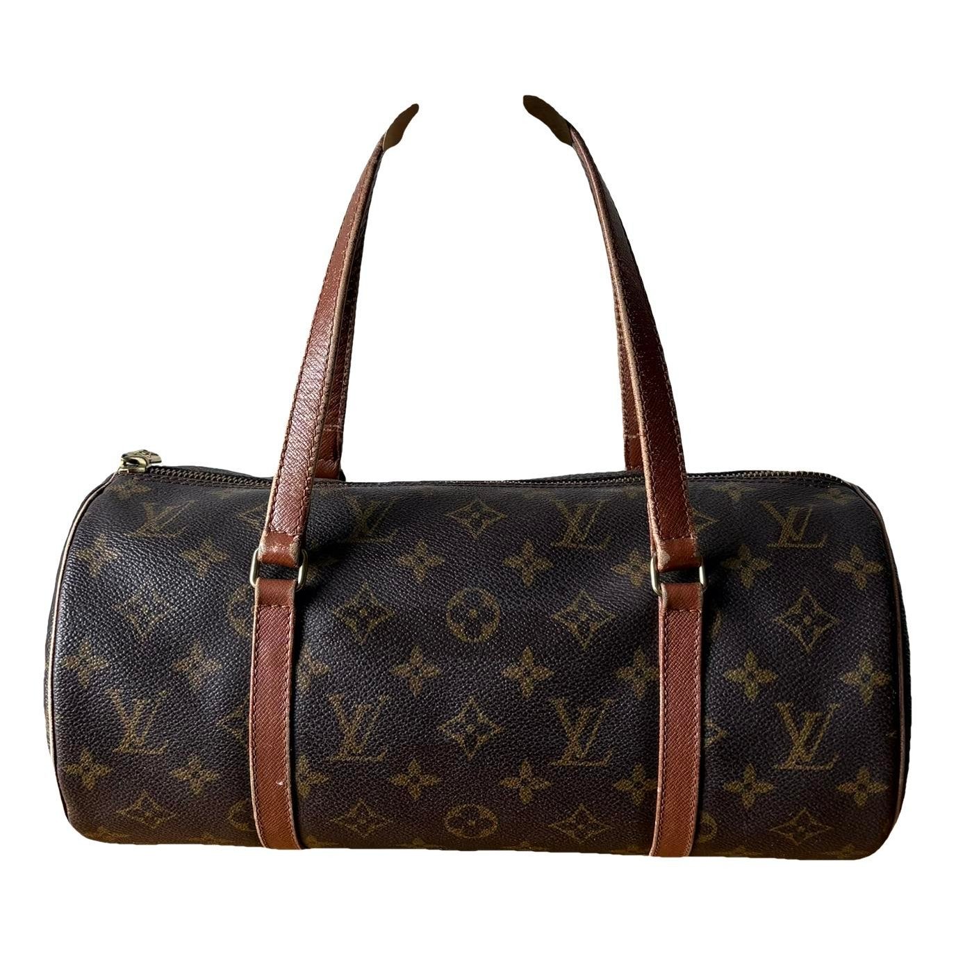 Papillon leather handbag