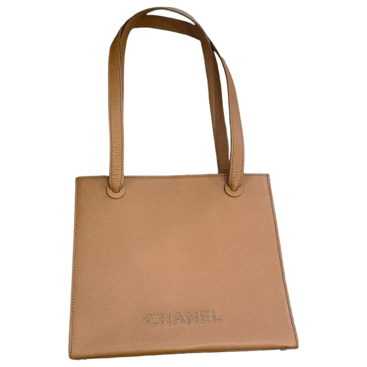 Leather tote