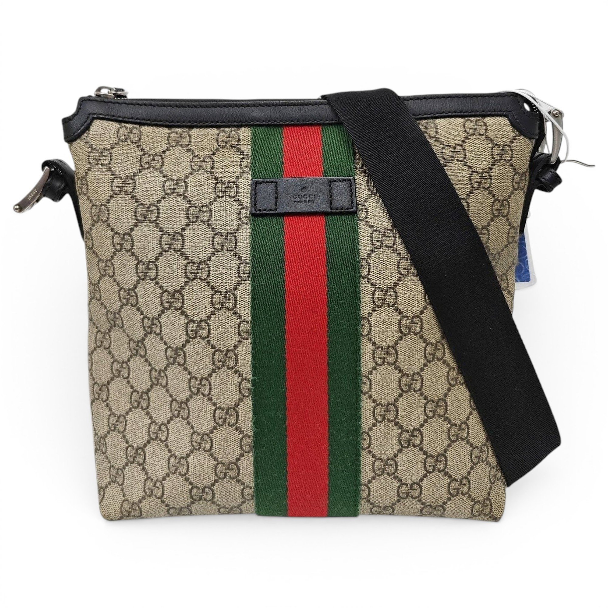 Ophidia GG Supreme leather handbag