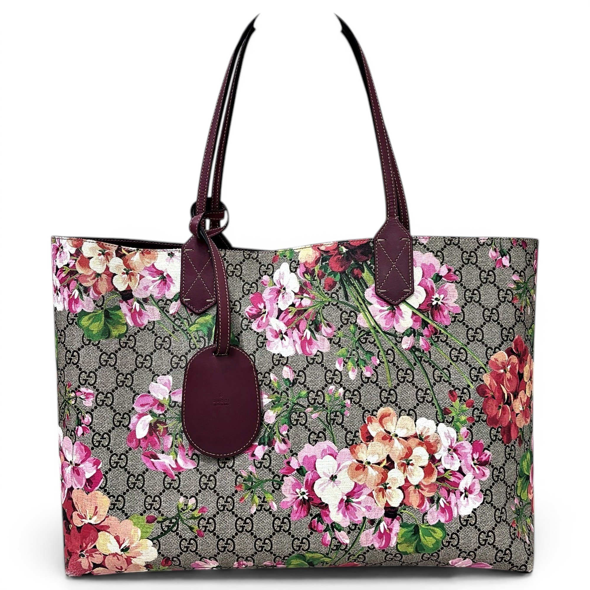 Ophidia leather tote
