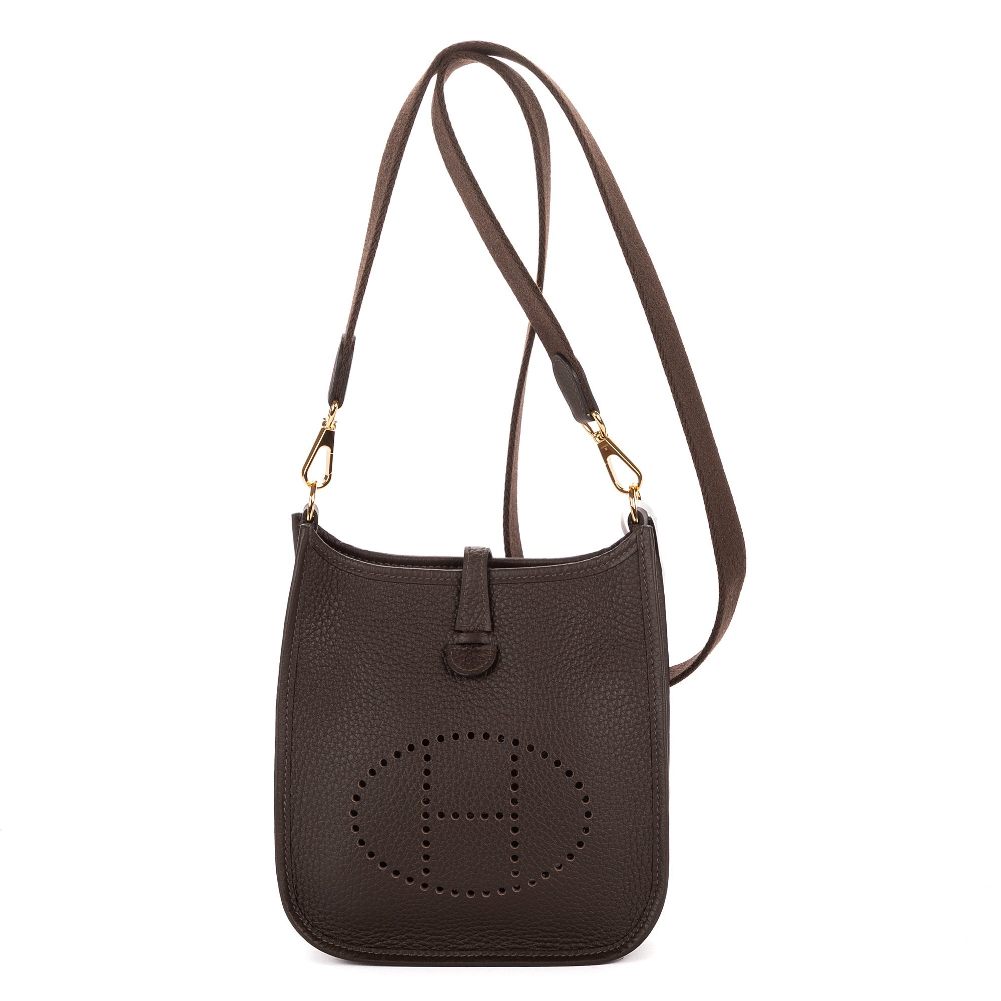 Hermes Evelyne Handbag Clemence Leather 2026