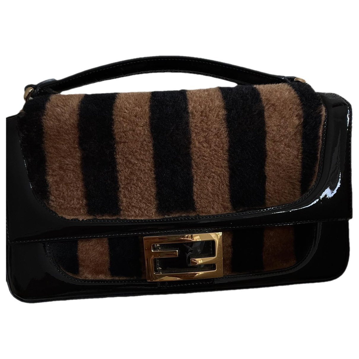 Baguette leather satchel