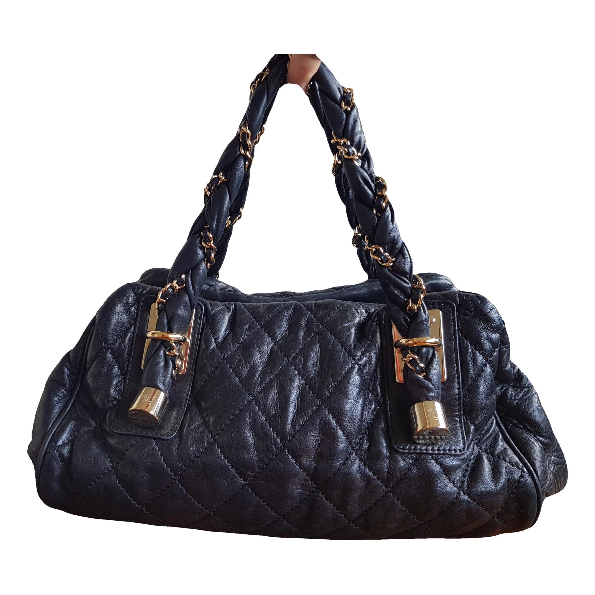 Leather tote