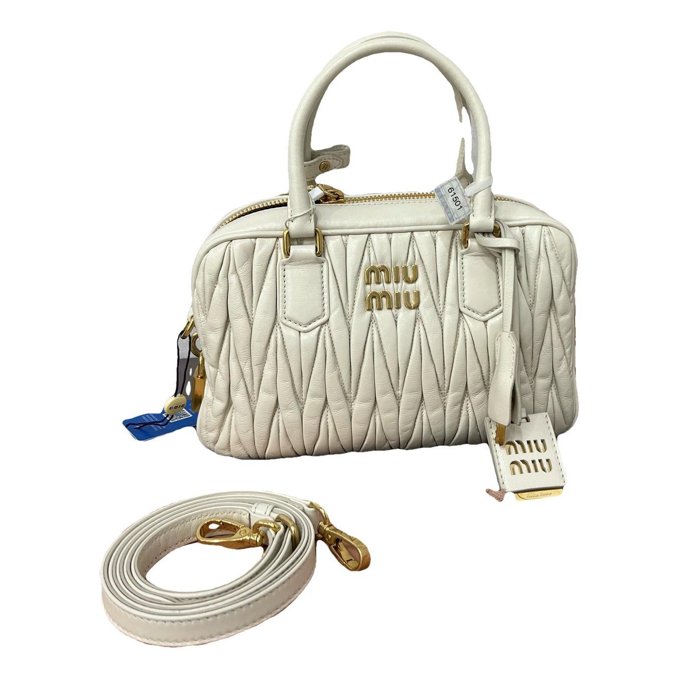 Arcadie leather handbag