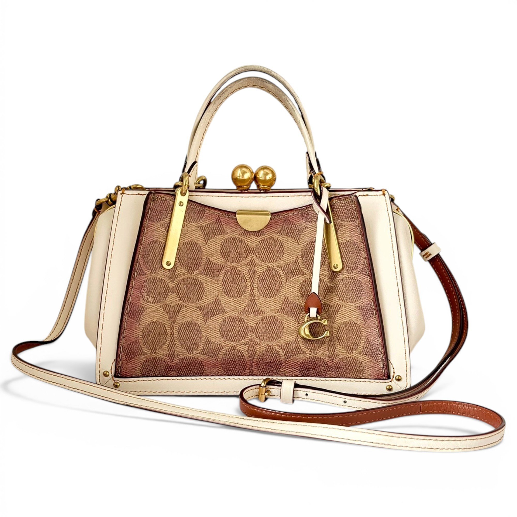 Leather crossbody bag