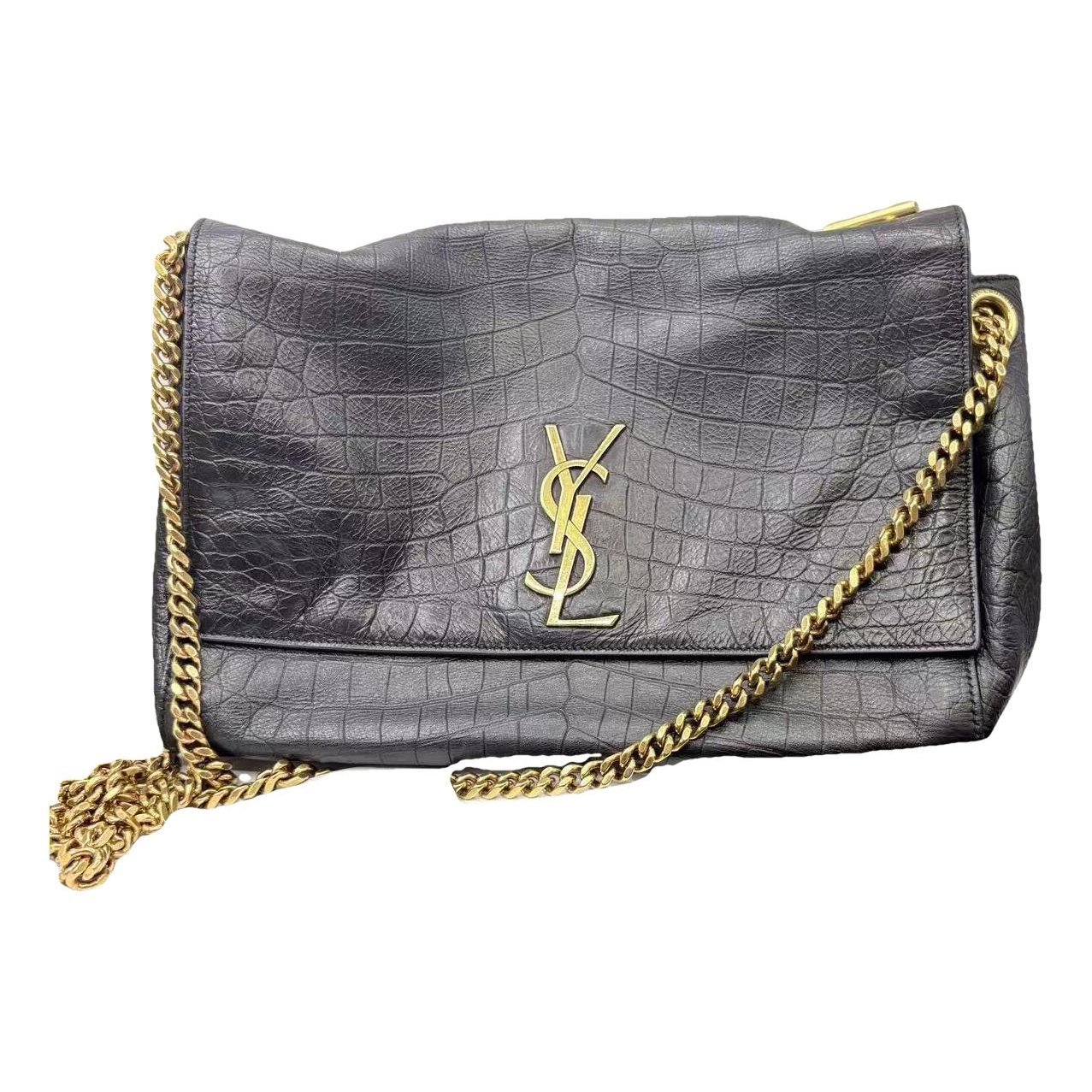 Reversible kate leather handbag