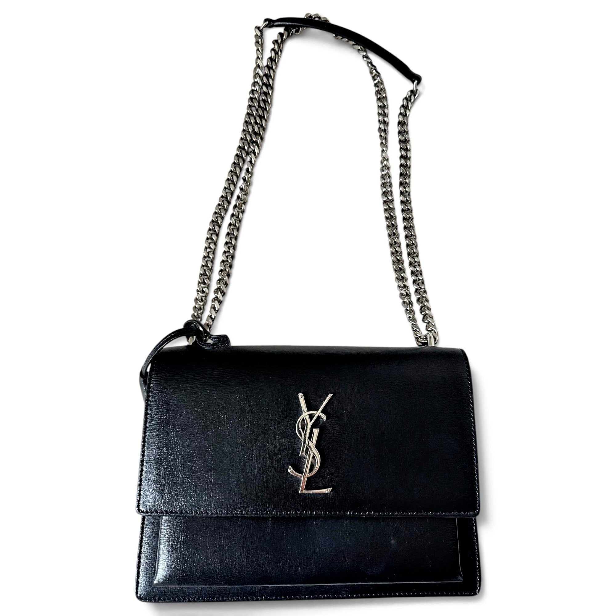 Sunset leather handbag