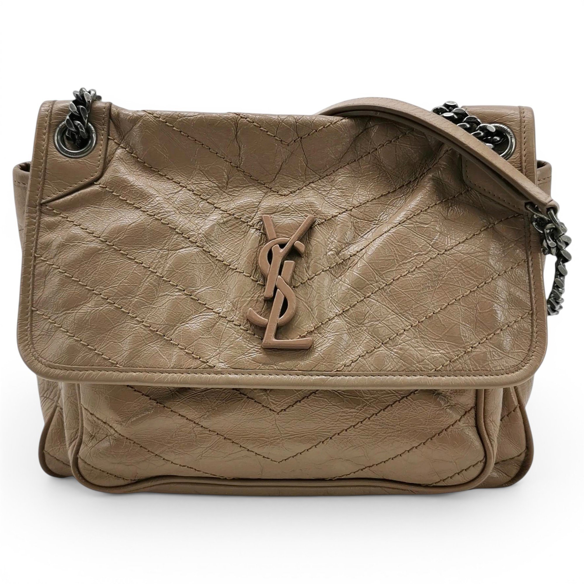 Mini Niki leather handbag