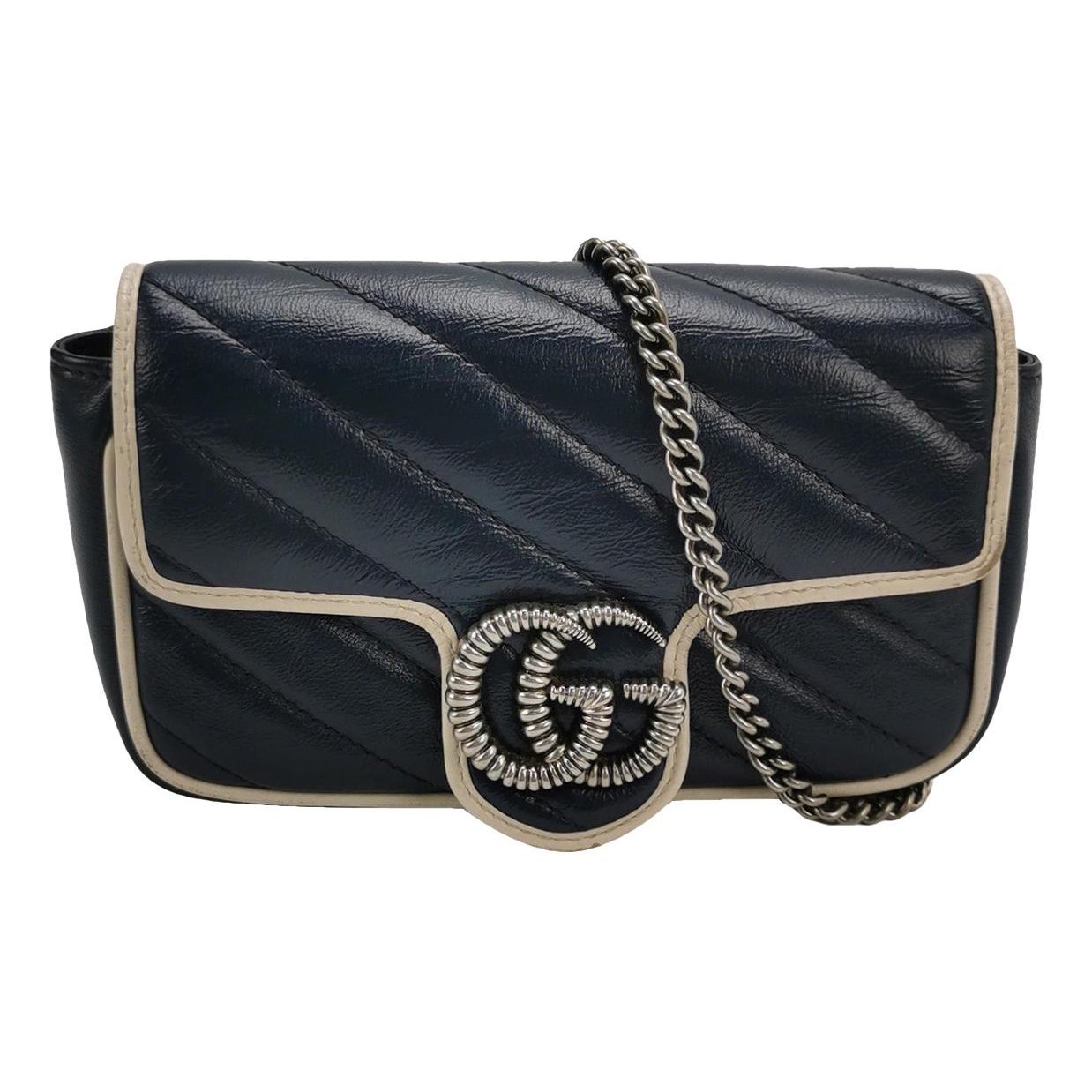 GG Marmont Flap leather crossbody bag