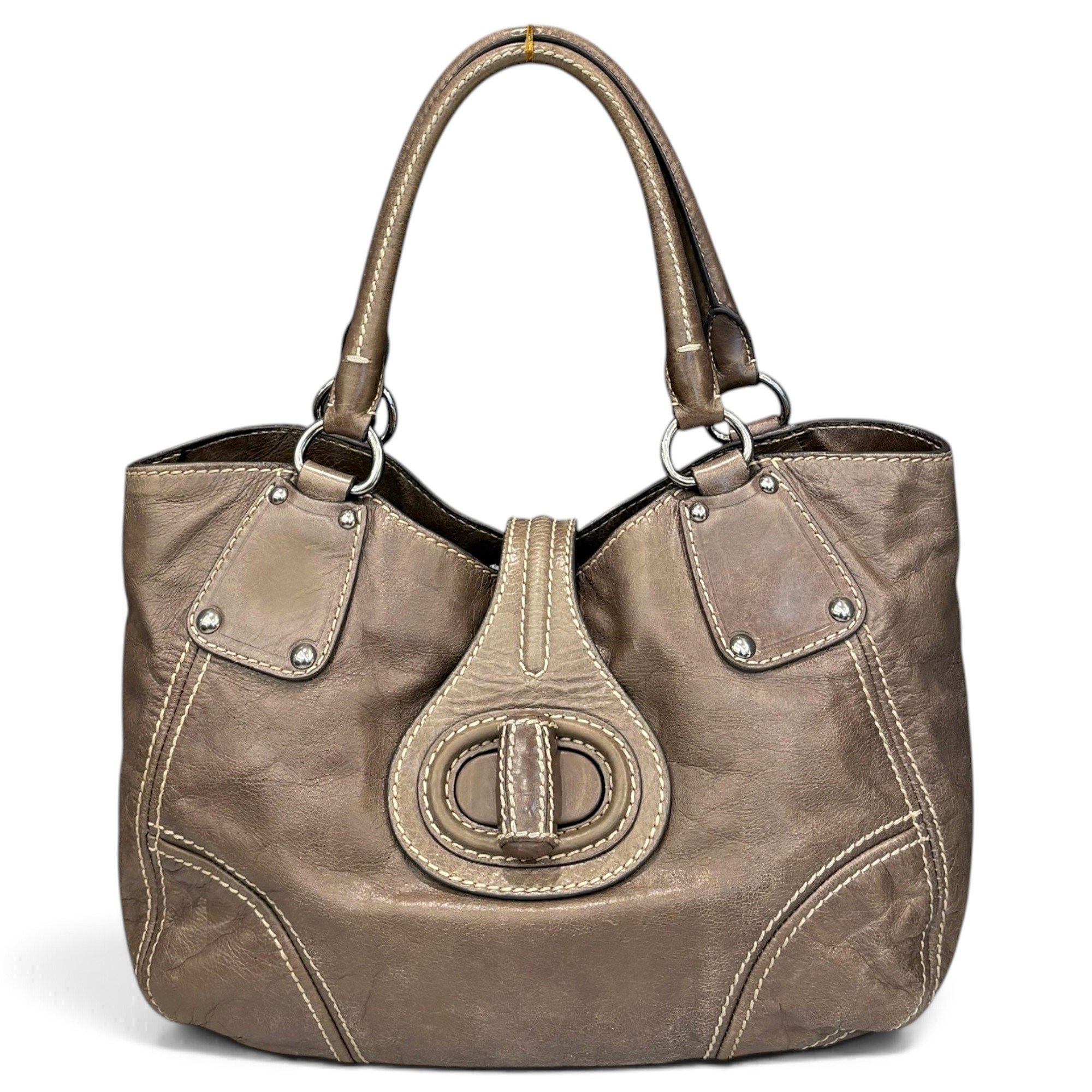 Pony-style calfskin tote