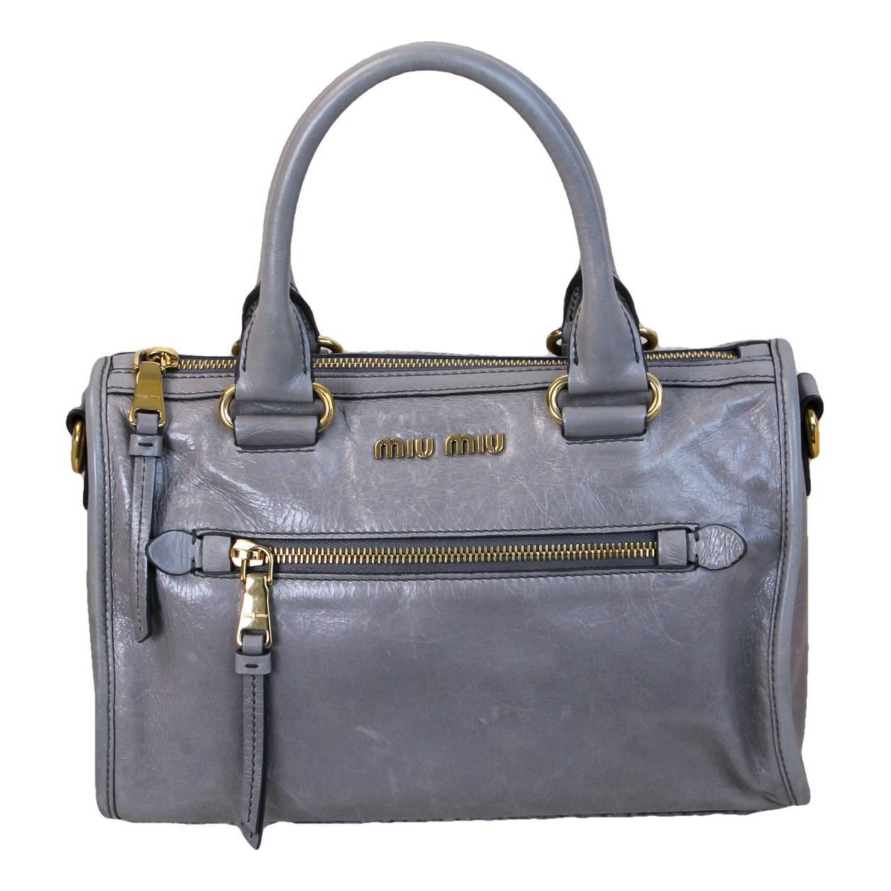 Vitello leather crossbody bag