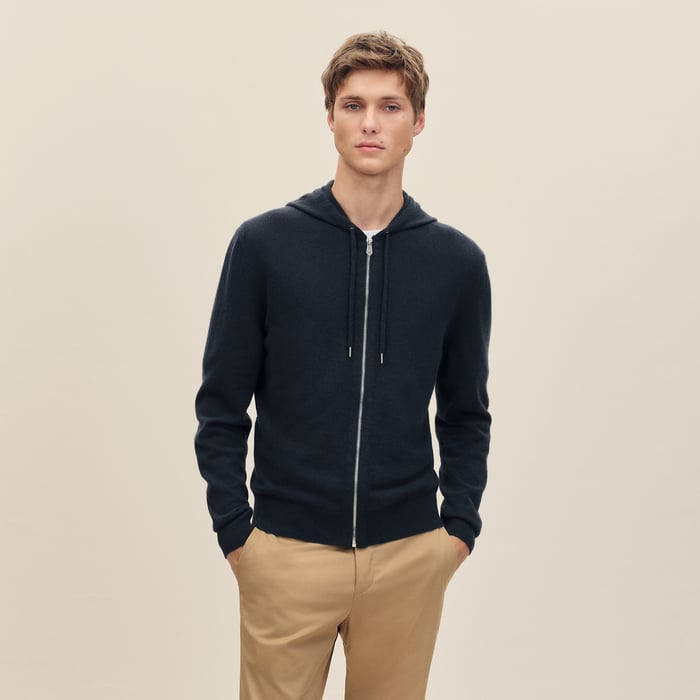 Marine "Maillon Chaine d'Ancre" Hooded Jacket