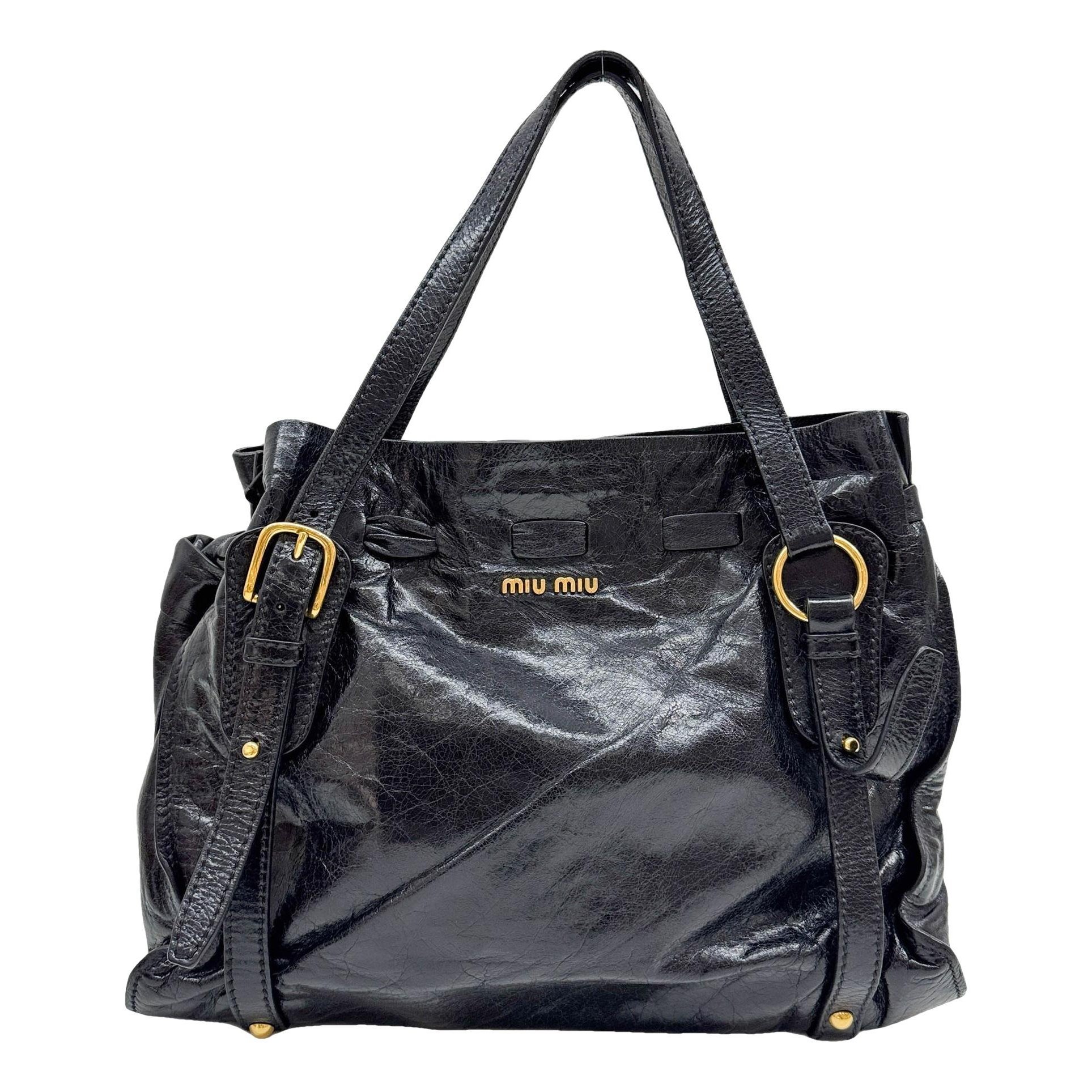 Vitello leather handbag