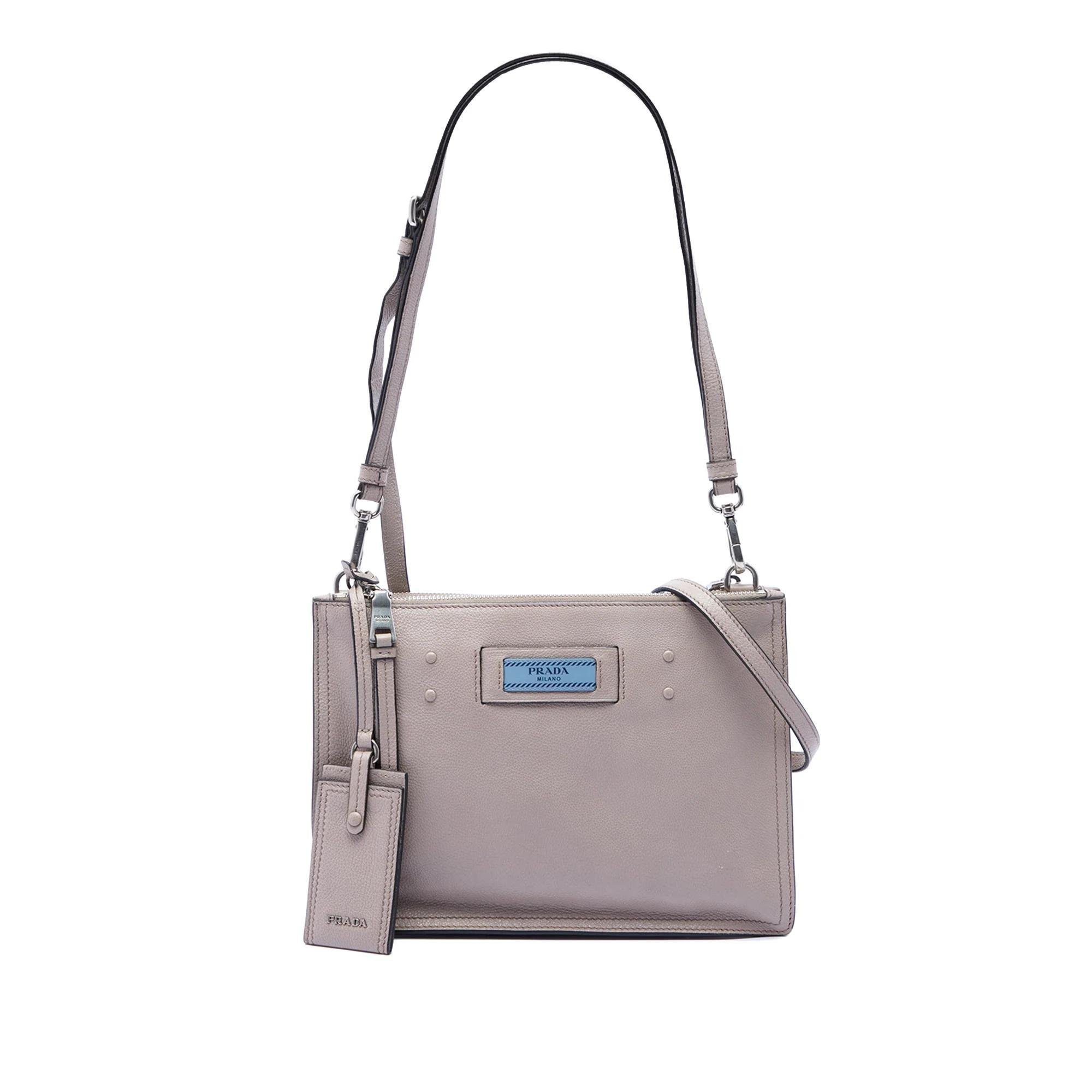Etiquette pony-style calfskin handbag