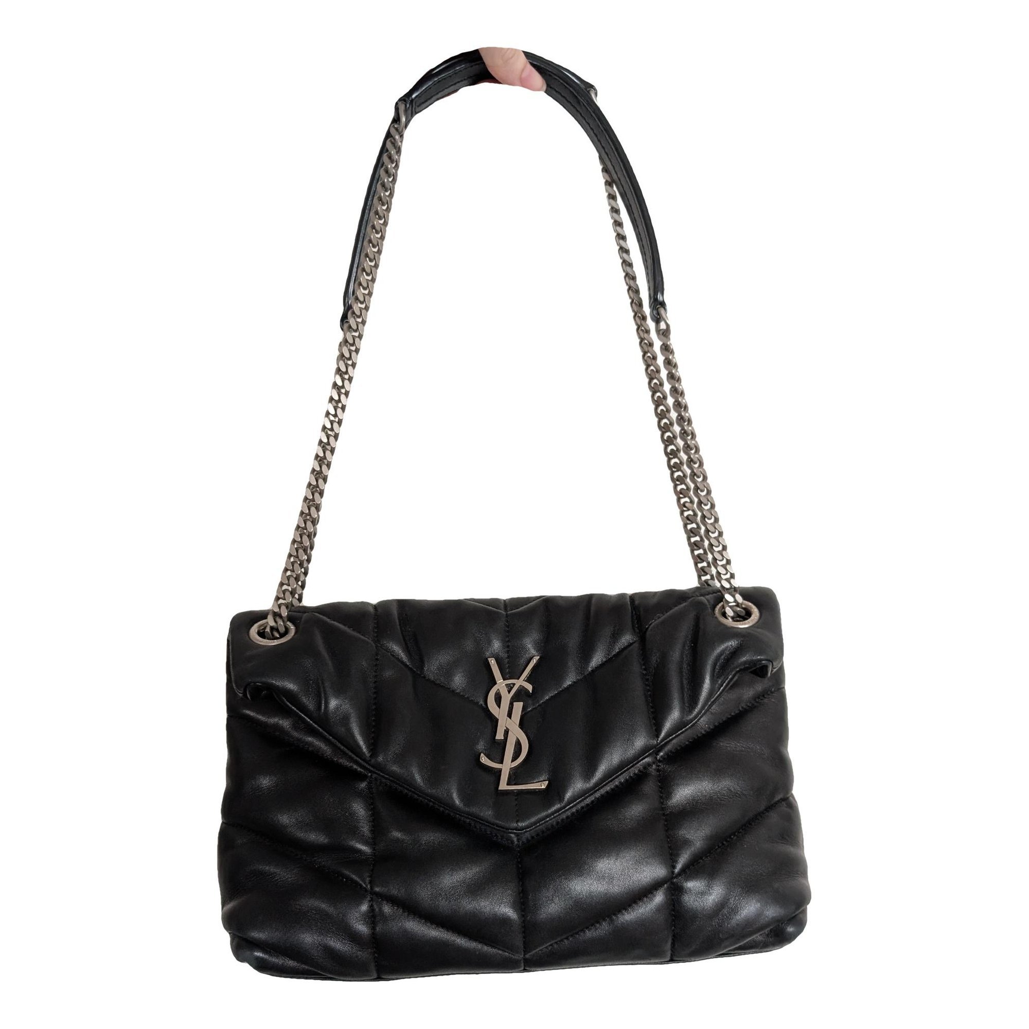 Saint Laurent Loulou Puffer leather crossbody bag