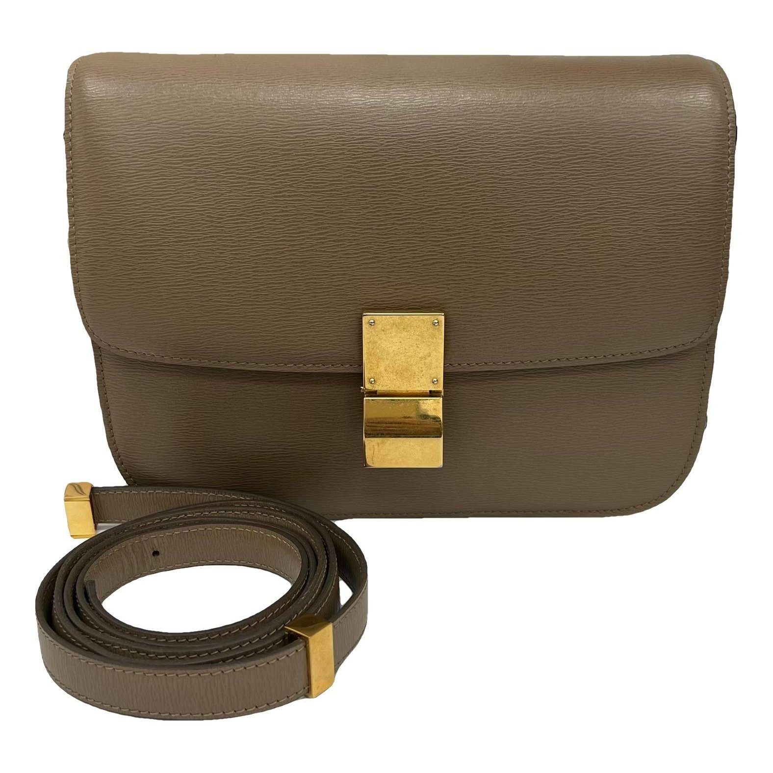 Classic leather handbag