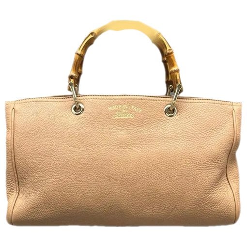Bamboo Shopper leather crossbody bag