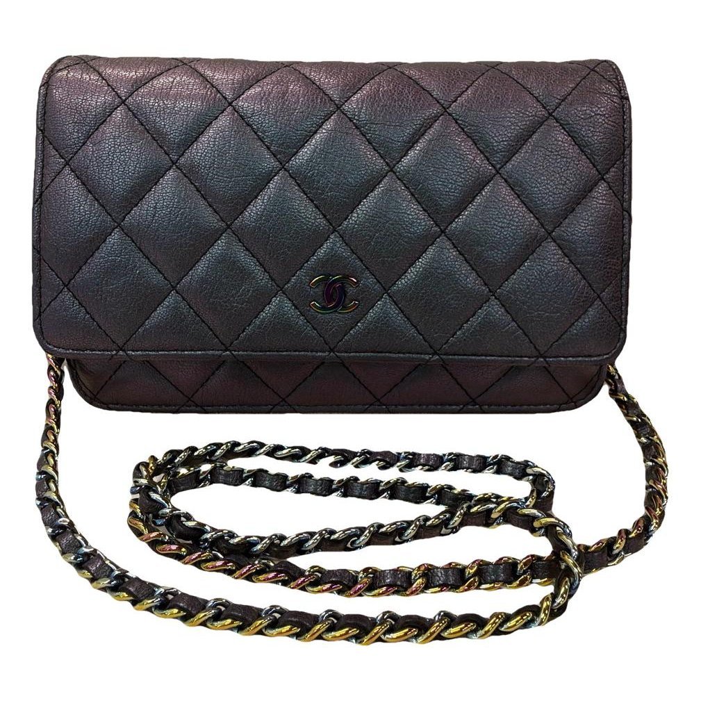 Wallet On Chain Timeless/Classique leather handbag