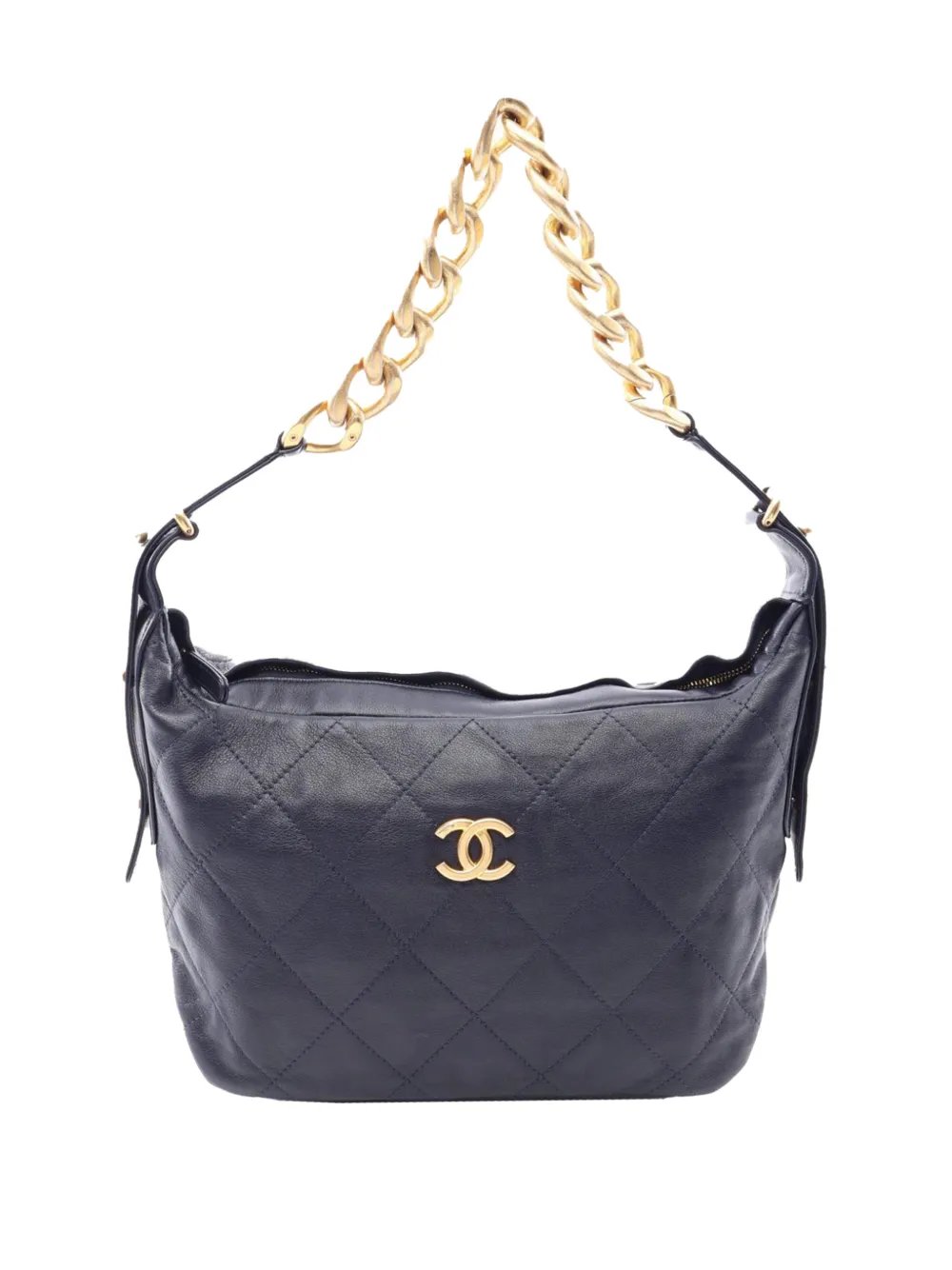 2021-2026 Quilted Calfskin Daily Hobo shoulder bag