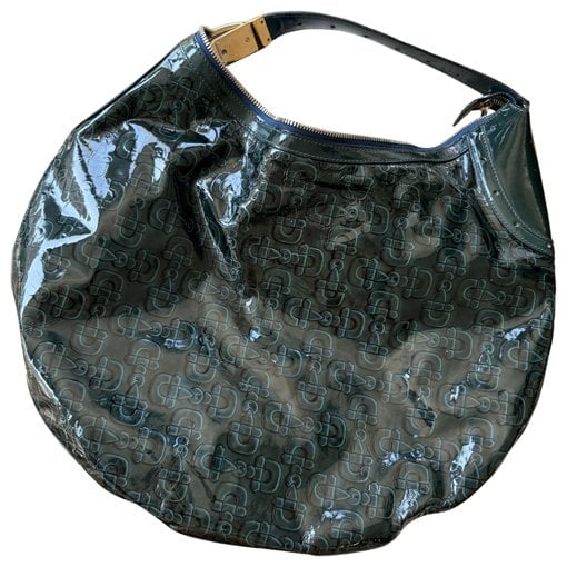 Hobo patent leather tote