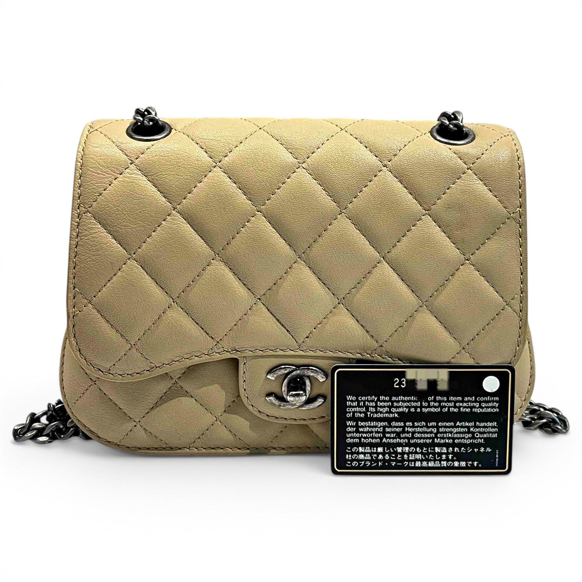 Leather mini bag