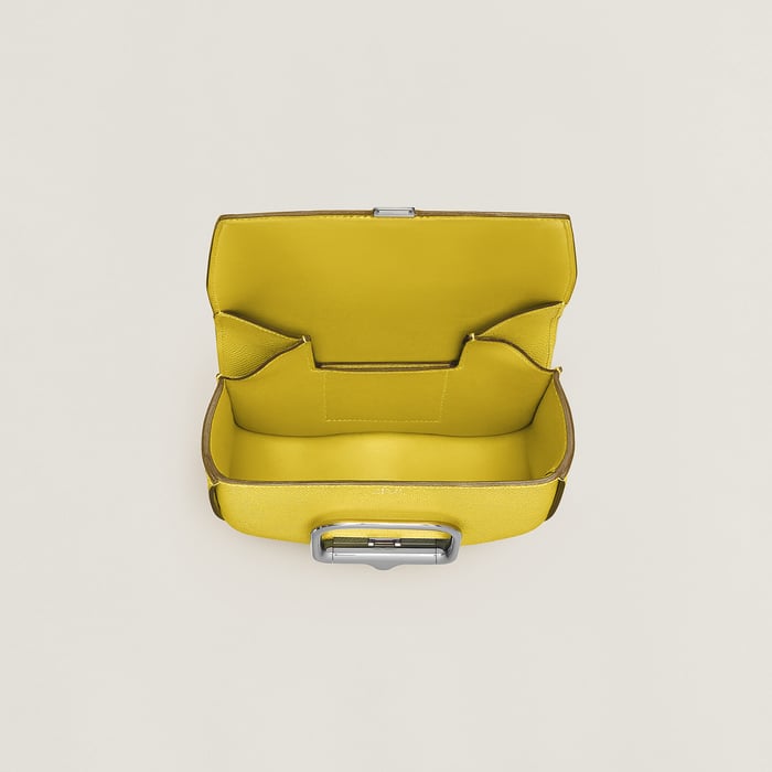 Lime Hermès Della Cavalleria Mini Bag