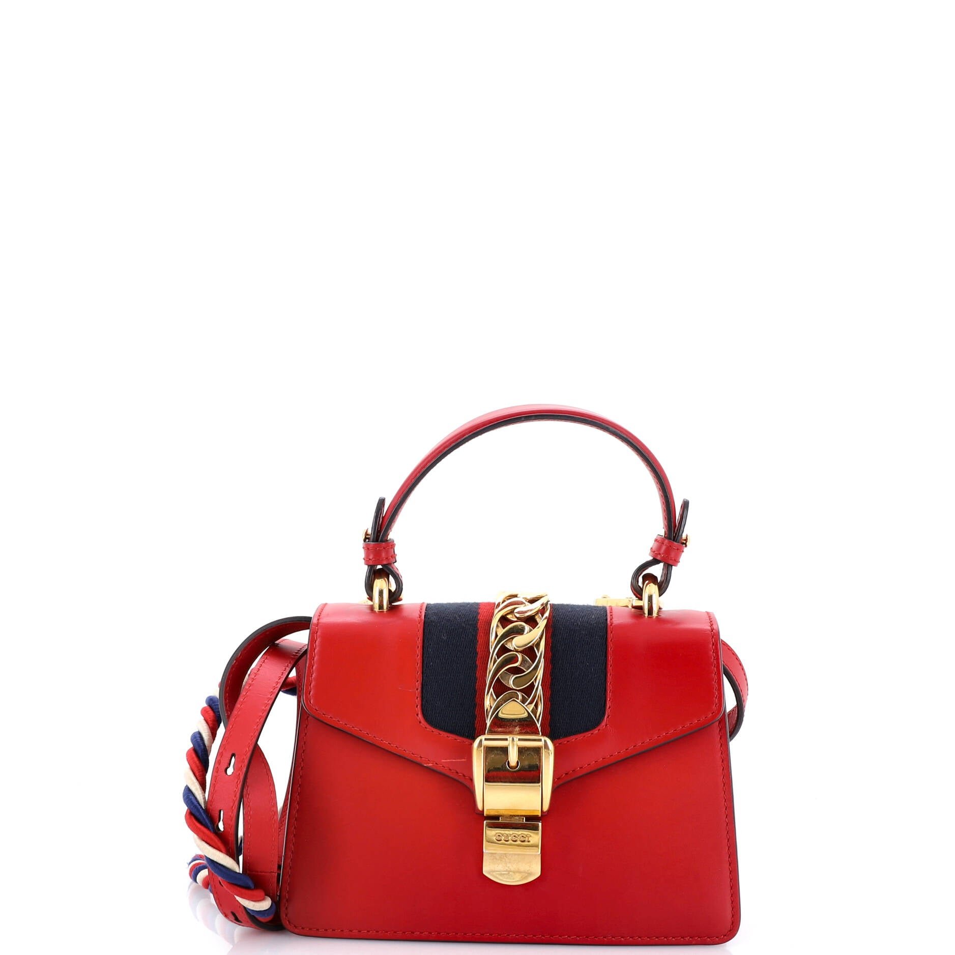 Sylvie Top Handle Bag Leather Mini