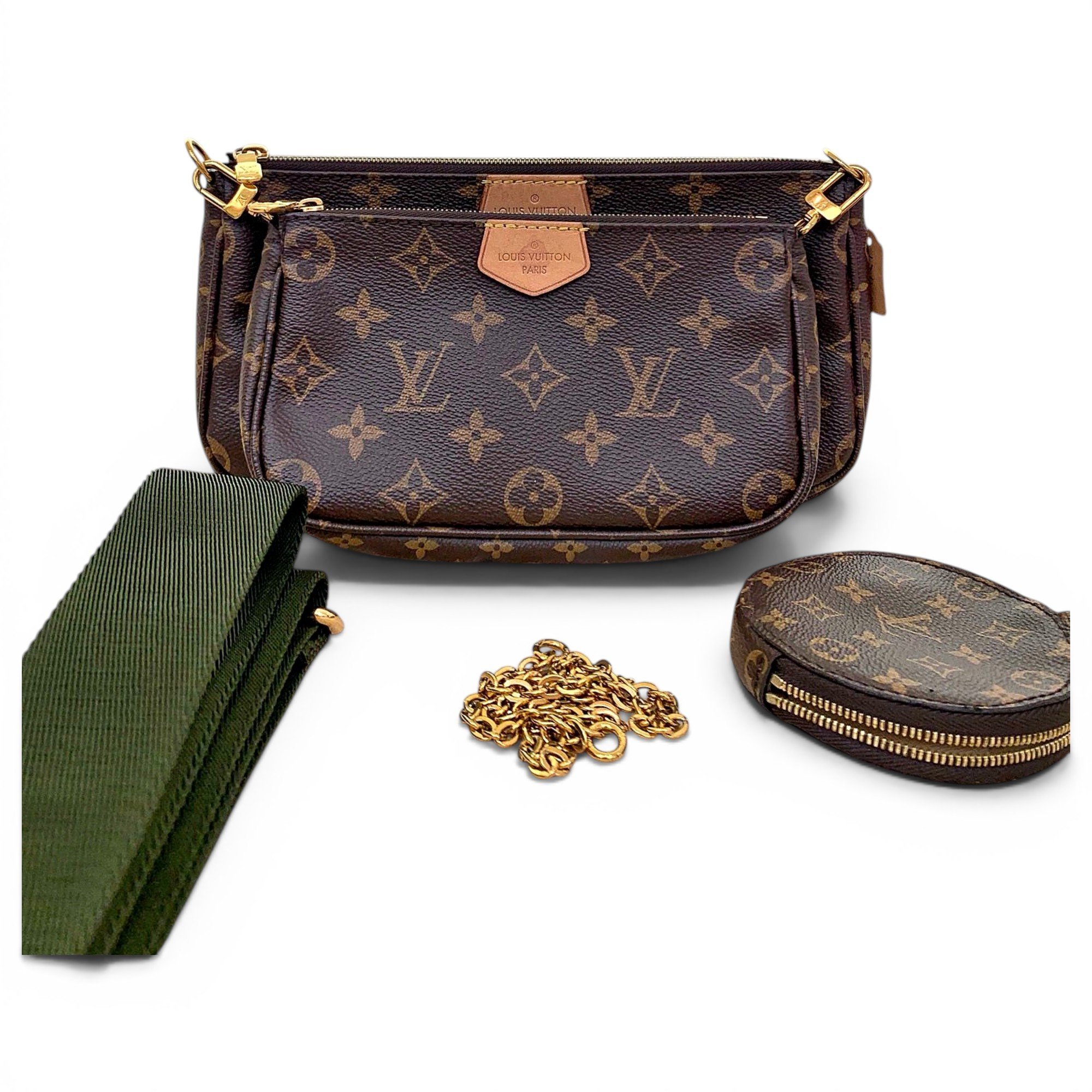 Multi Pochette Accessoires leather crossbody bag