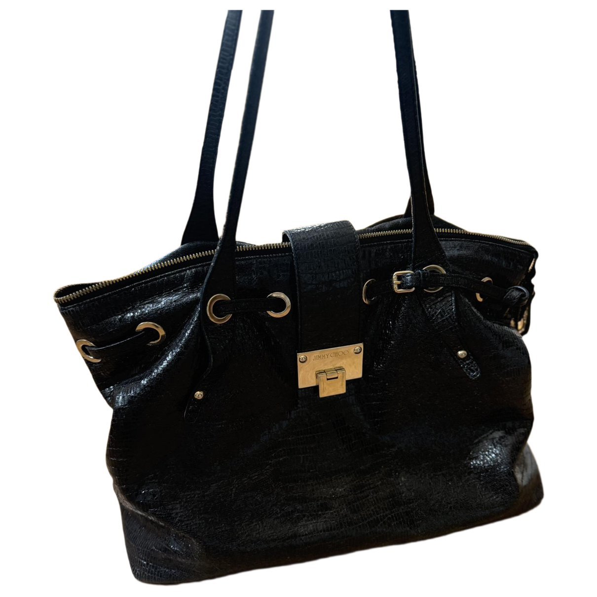 Leather tote