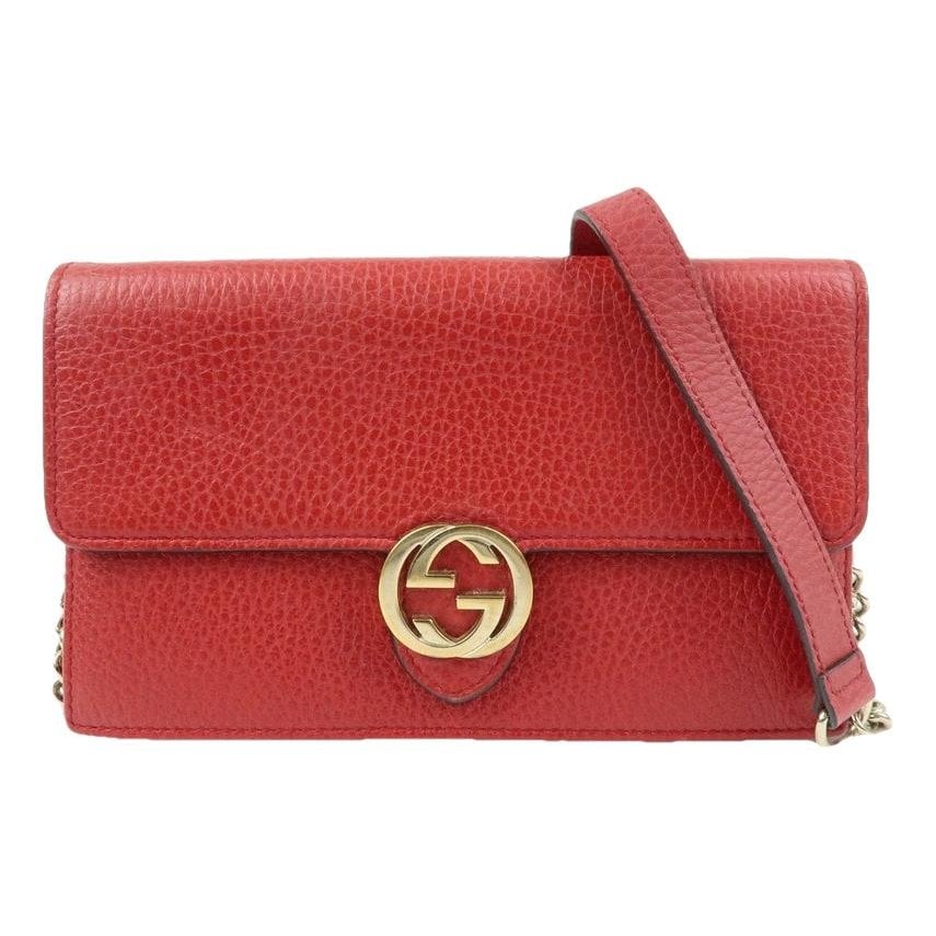 Leather crossbody bag