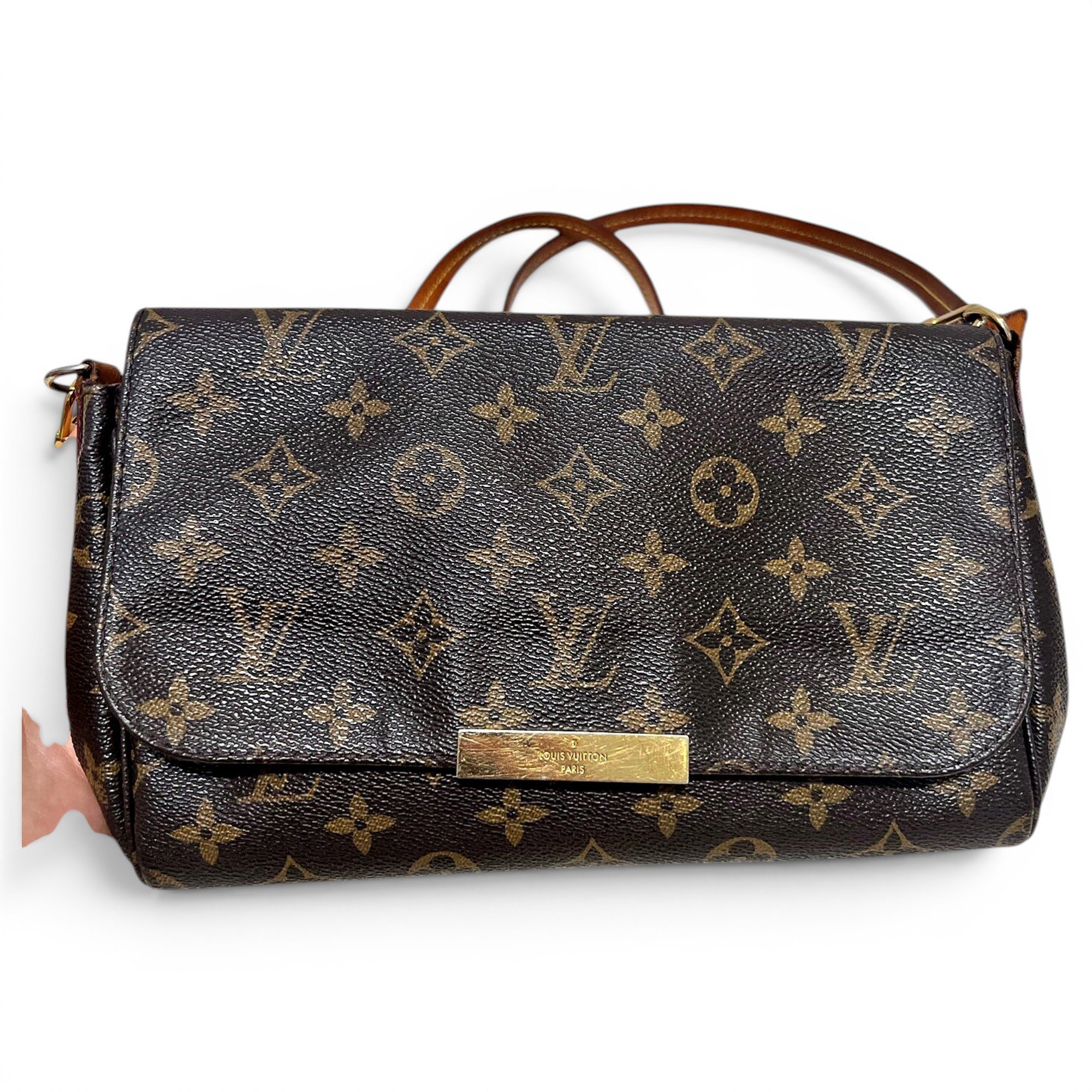 Favorite leather crossbody bag