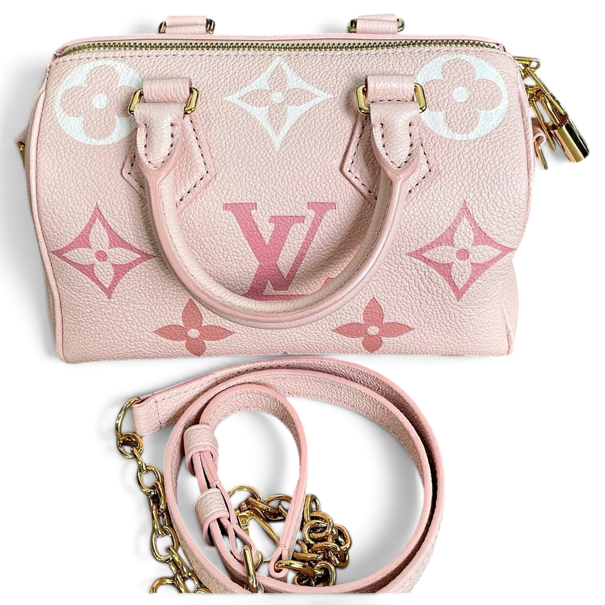 Speedy leather handbag