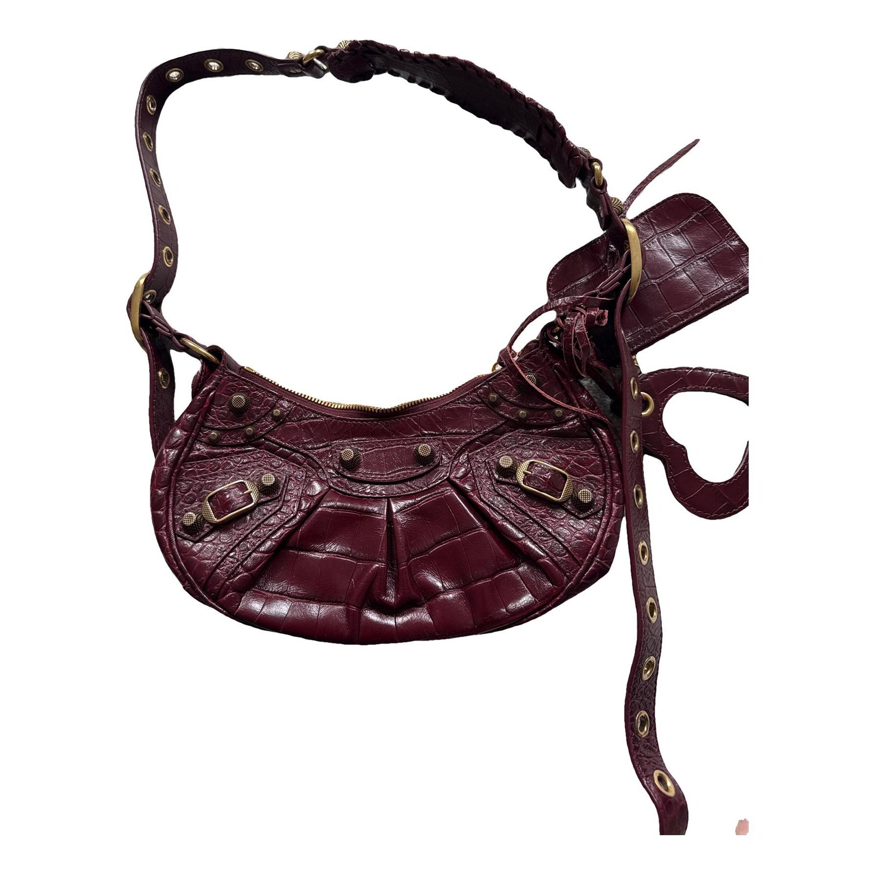 Le Cagole leather handbag