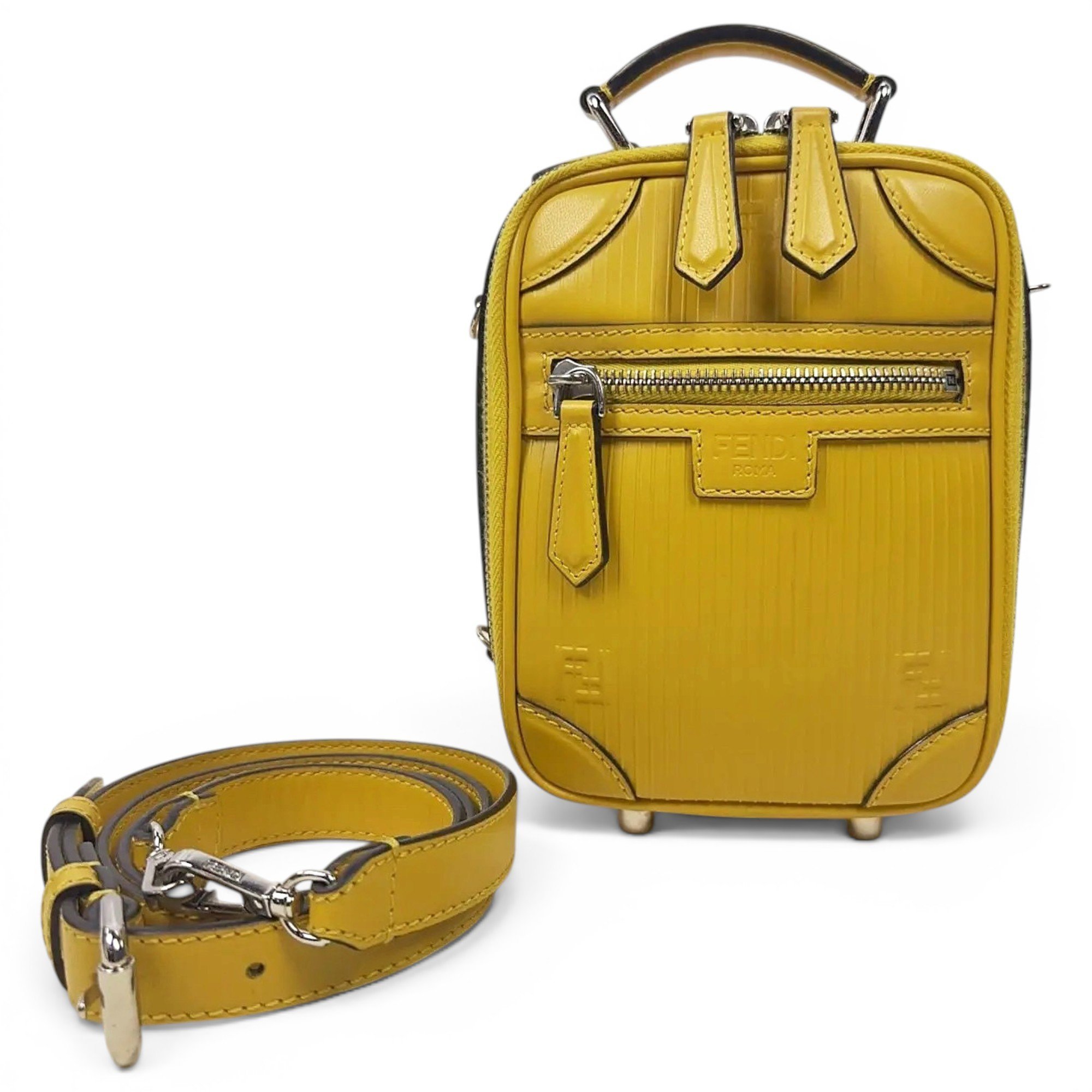 Leather crossbody bag