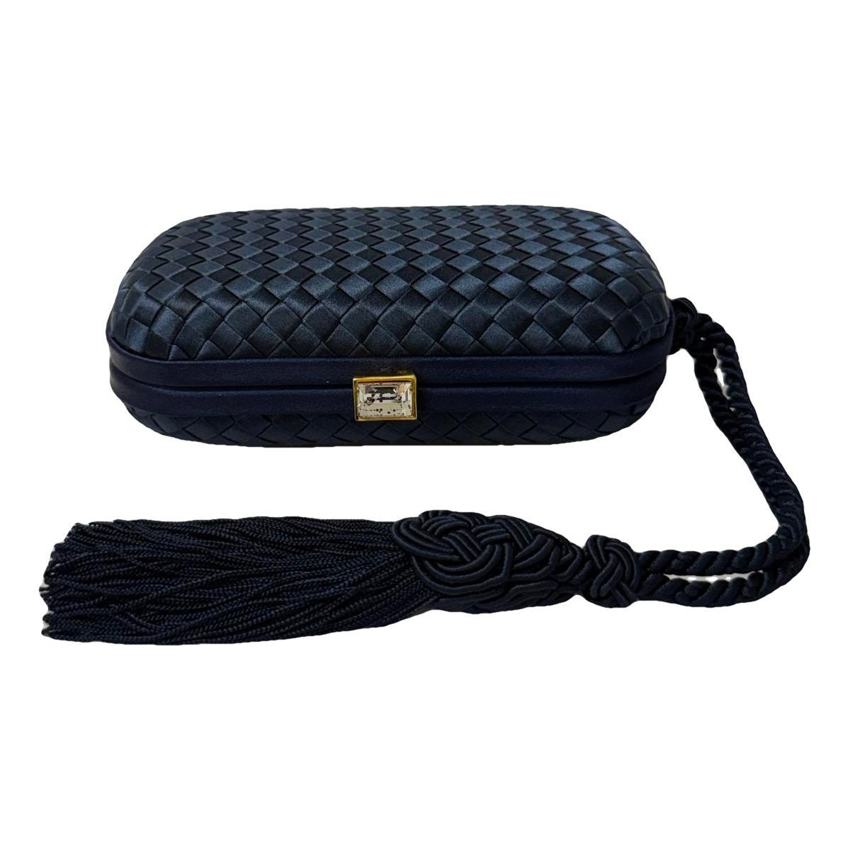 Silk clutch bag