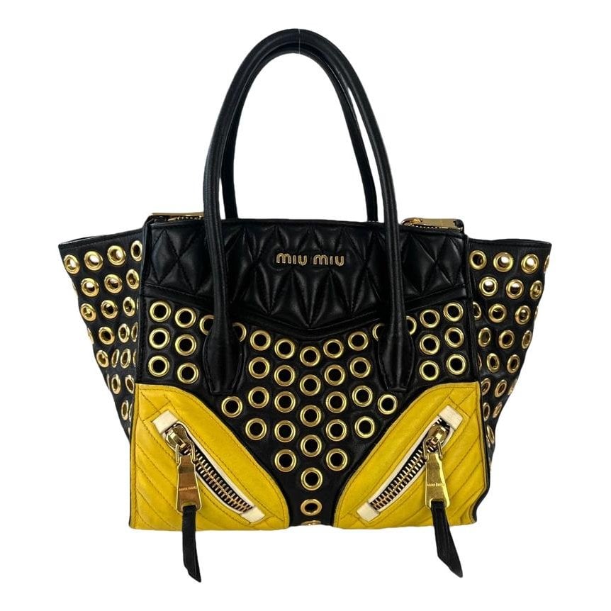 Leather handbag