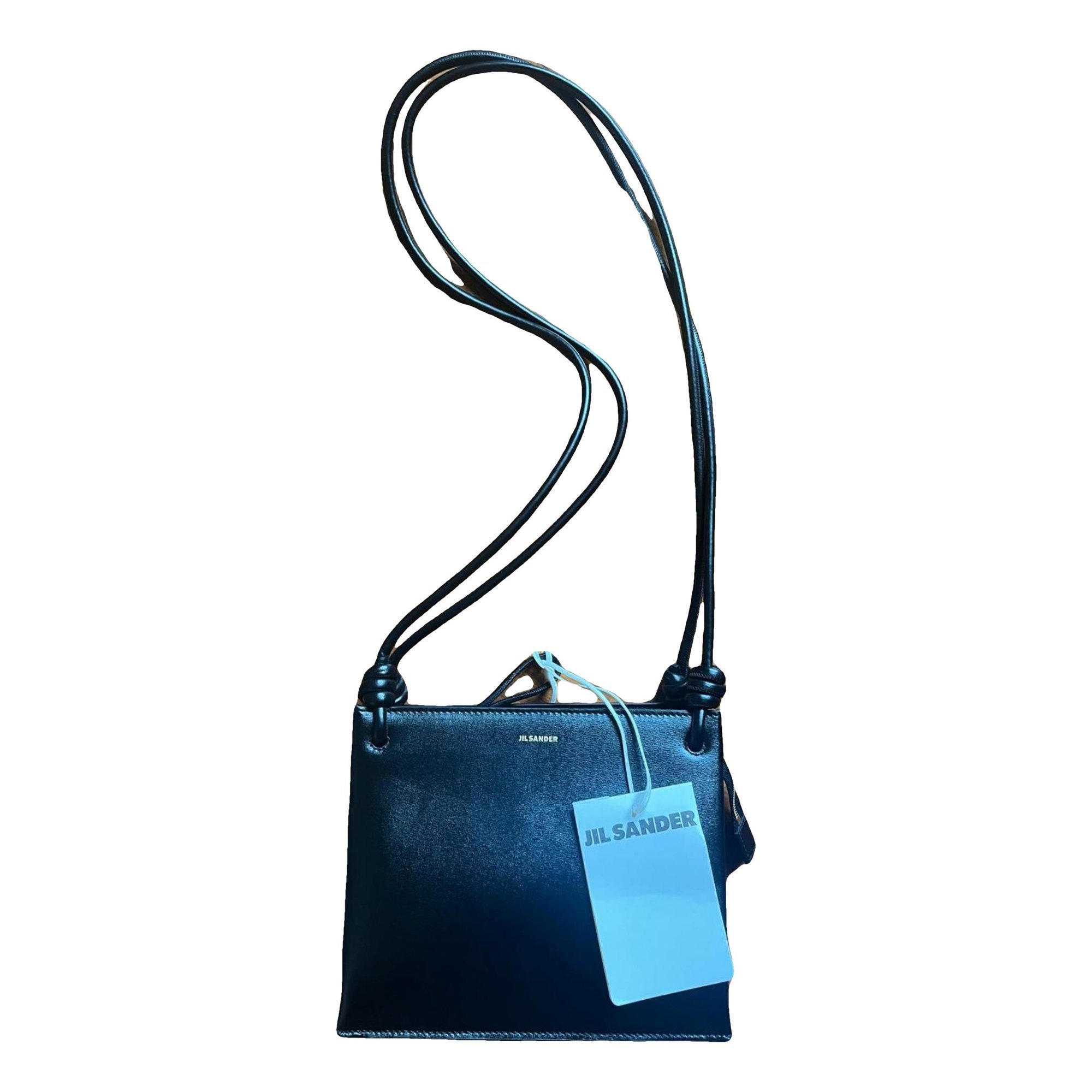 Jil Sander Tangle leather crossbody bag