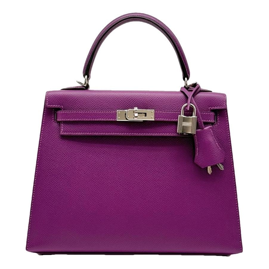 Kelly 25 leather crossbody bag