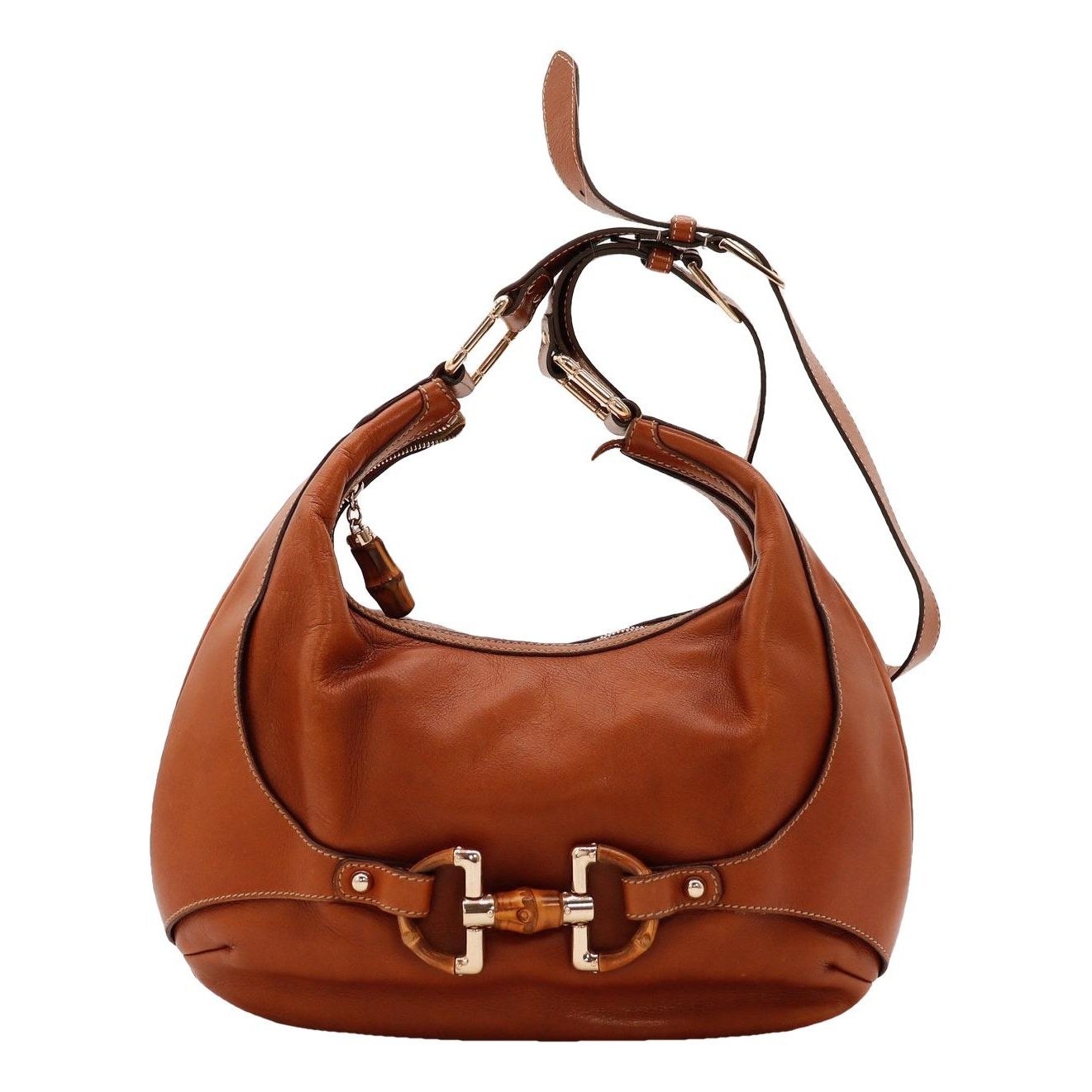 Hobo leather handbag