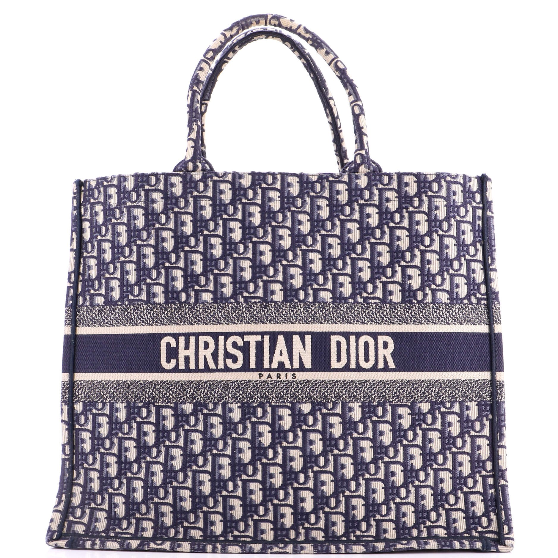 Dior Book Tote Oblique Canvas Large