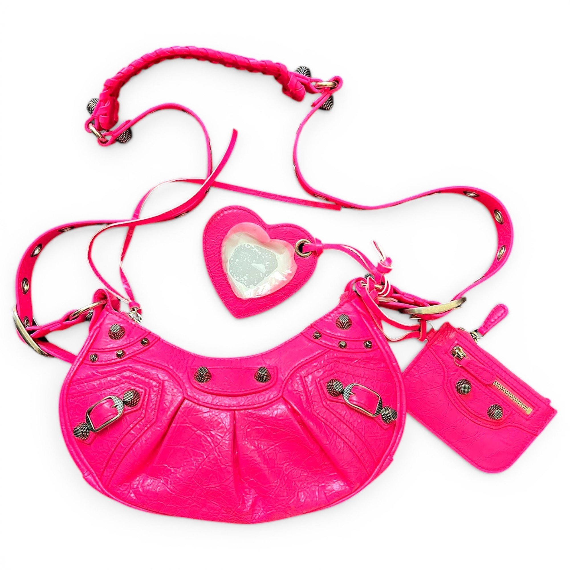 Le Cagole leather handbag
