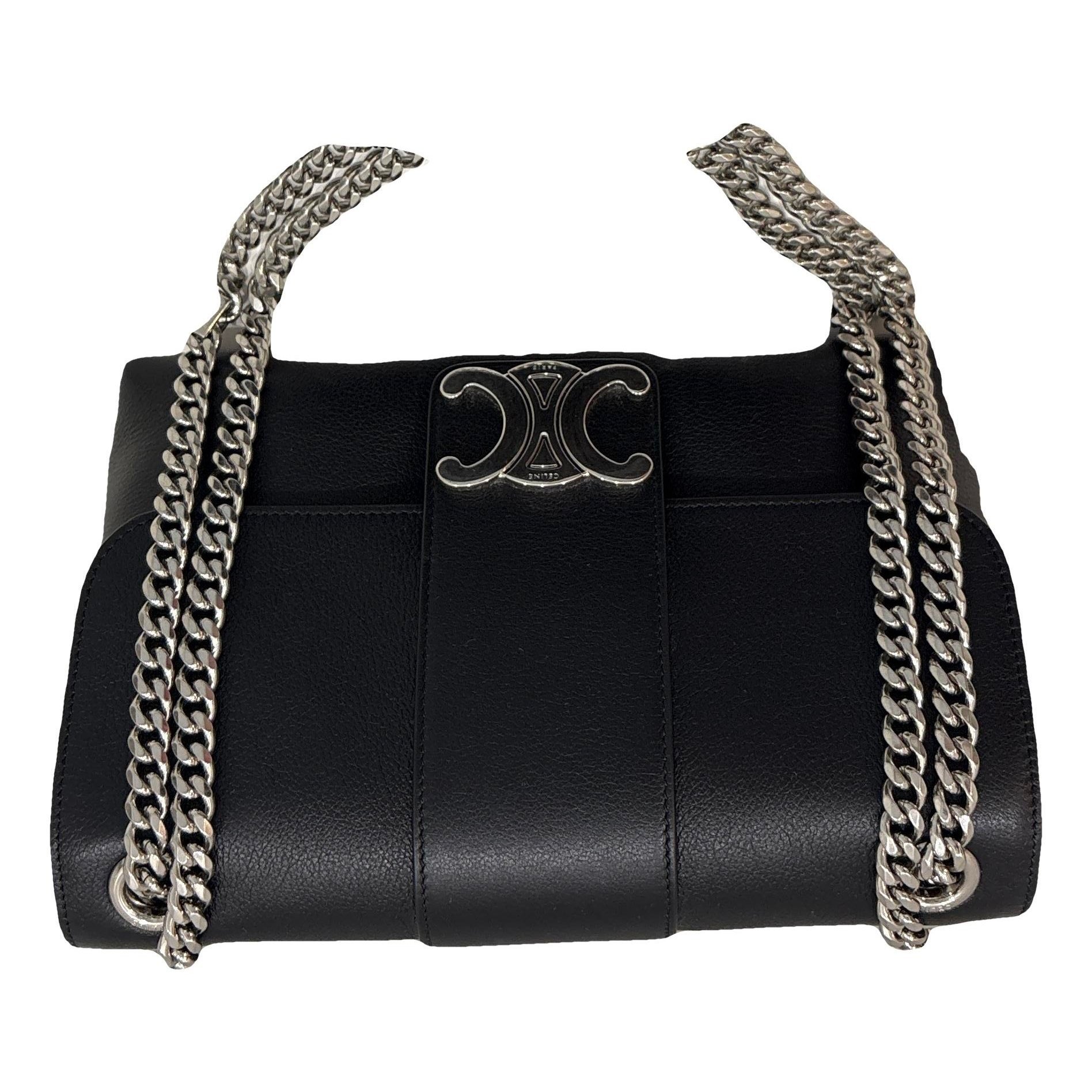Celine Victoire leather handbag